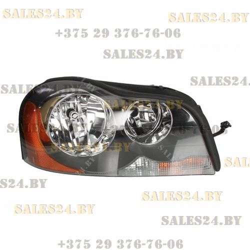 Фара передняя правая с электрокорректором темная (VALEO TYPE ЕВРОПА) VOLVO XC90 2002-2006 | DEPO / Тайвань