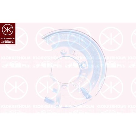 Кожух тормозного диска передний правый TOYOTA YARIS 1999-2006  | KLOKKERHOLM / Дания -  8109378