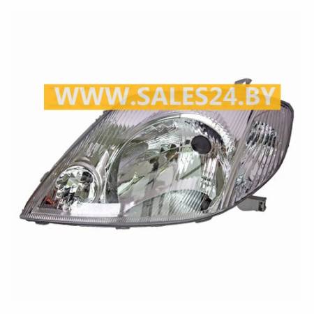 Фара передняя механическая регулировка левая (СЕДАН) TOYOTA COROLLA E120 / E12 2001-2004 | DEPO / Тайвань 2 Фара передняя механическая регулировка левая (СЕДАН) TOYOTA COROLLA E120 / E12 2001-2004 | DEPO / Тайвань 1