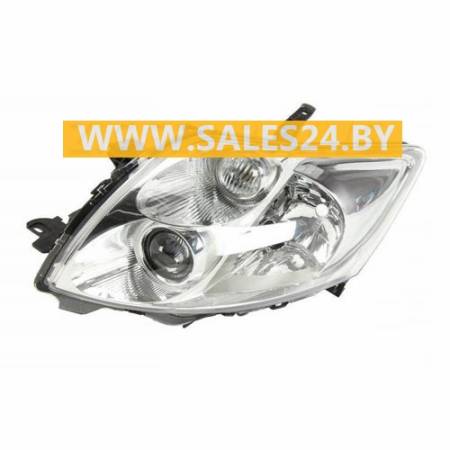 Фара передняя левая под электрокорректор TOYOTA AURIS 2006-2010 | TYC / Тайвань
