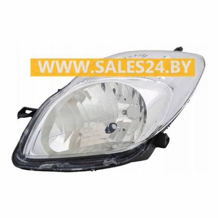 Фара передняя левая под электрокорректор (ЕВРОПА ХЭТЧБЭК) TOYOTA YARIS XP90 2009-2011 | TYC / Тайвань