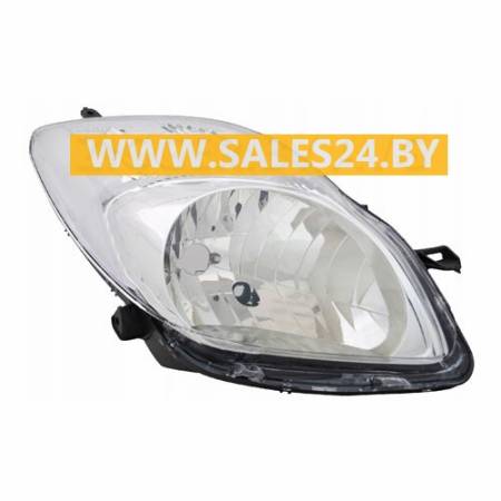 Фара передняя правая под электрокорректор (ЕВРОПА ХЭТЧБЭК) TOYOTA YARIS XP90 2009-2011 | TYC / Тайвань