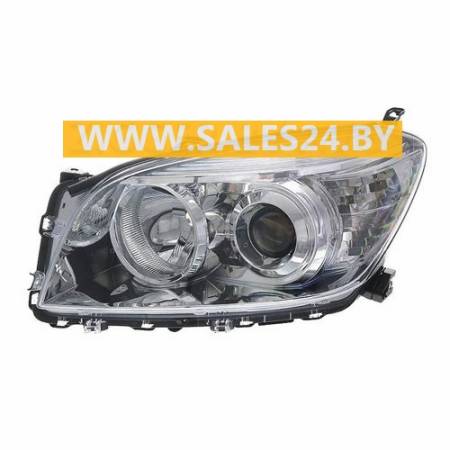 Фара передняя левая под электрокорректор (ЕВРОПА) TOYOTA RAV-4 XA30 2005-2008 | TYC / Тайвань