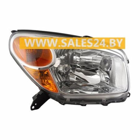 Фара передняя механическая регулировка США правая DEPO TOYOTA RAV-4 2004-2005 | DEPO / Тайвань