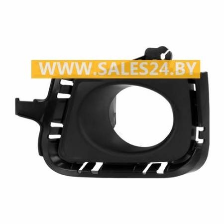 Решетка бампера переднего левая с отв. под противотуманку TOYOTA PRIUS C 2012-2014 | AVG / Чехия - Тайвань - Китай