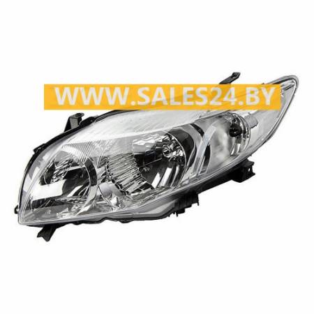 Фара передняя электрорегулировка левая (ЕВРОПА) TOYOTA COROLLA E150 / E15 2007-2010 | TYC / Тайвань