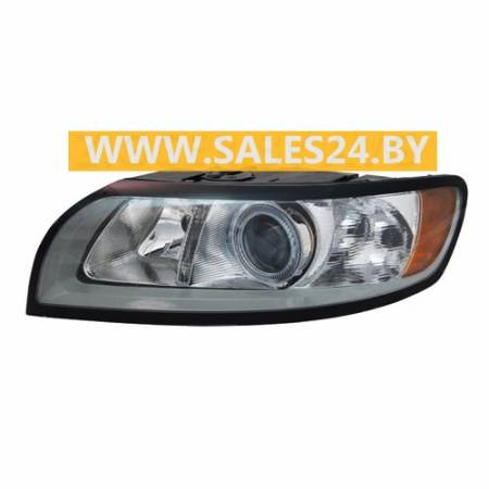 Фара передняя электрорегулировка с моторчиком левая (ЕВРОПА) VOLVO S40 / V50 2008-2013 | TYC / Тайвань