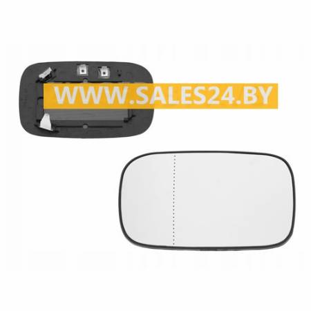 Зеркальный элемент с рамкой и подогревом левый VOLVO S40 / V50 2004-2007 | AVG / Чехия - Тайвань - Китай