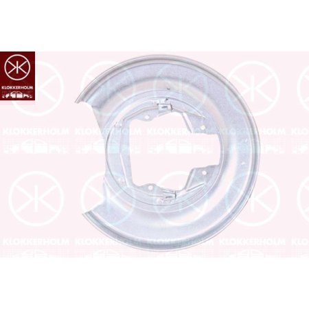 Кожух тормозного диска задний левый = правый VOLVO S60 2000-2009 / VOLVO S80 1998-2006 / VOLVO V70-XC70 2000-2007 | KLOKKERHOLM / Дания - 9021870