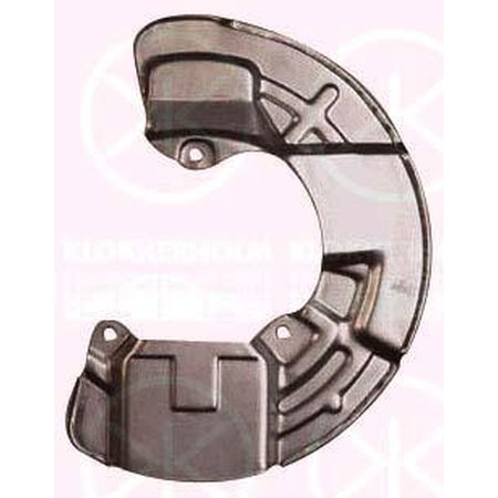Кожух тормозного диска передний правый VOLVO S60 00-09, S80 98-06, V70, XC70 00-07, XC90 02-14 | KLOKKERHOLM / Дания - 9047378