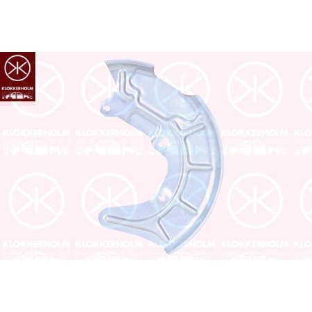 Кожух тормозного диска передний левый VW LUPO 1998-2005 | KLOKKERHOLM / Дания - 9501377