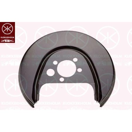 Кожух тормозного диска задний правый VW LUPO 1998-2005 | KLOKKERHOLM / Дания - 9501878