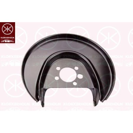 Кожух тормозного диска задний правый VW CADDY 95-04, VW POLO 94-09 | KLOKKERHOLM / Дания - 9505878