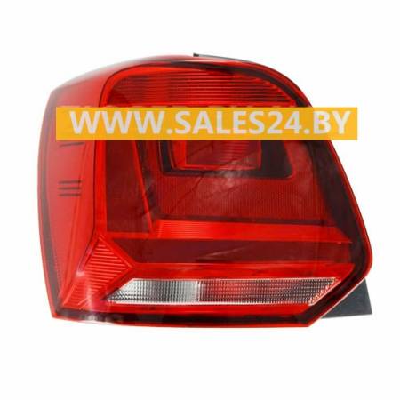 Фонарь задний левый (ЕВРОПА ХЭТЧБЭК) VW POLO 2009-2014 | TYC / Тайвань