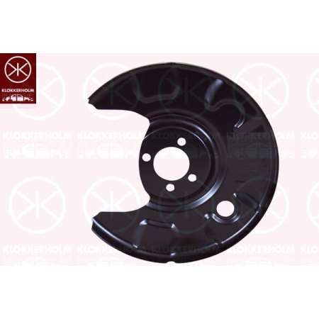 Кожух тормозного диска задний левый VW GOLF 2 JETTA 2 1983-1991 | KLOKKERHOLM / Дания - 9521877