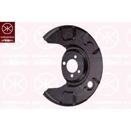 Кожух тормозного диска задний правый VW GOLF 2 JETTA 2 1983-1991 | KLOKKERHOLM / Дания - 9521878