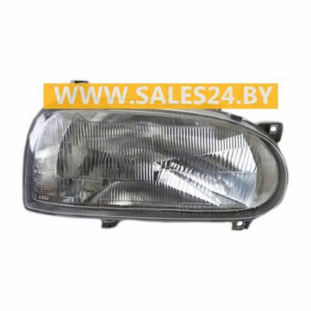 Фара передняя одна лампочка правая VW GOLF 3 1991-1997 | TYC / Тайвань