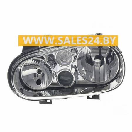 Фара передняя электрорегулировка без пртивотуманки левая VW GOLF 4 1997-2005 | TYC / Тайвань