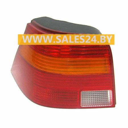 Фонарь задний левый (желтый указатель) (ХЭТЧБЭК) VW GOLF 4 1997-2005 | AVG / Чехия - Тайвань - Китай