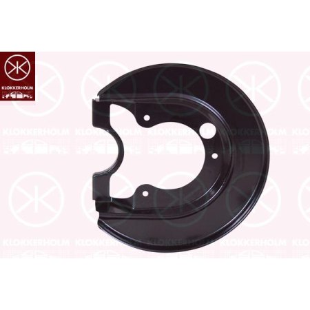 Кожух тормозного диска задний левый AUDI A3 96-03, SEAT LEON 98-05, SKODA OCTAVIA 96-VW BORA 98-05, GOLF 4 97-05  | KLOKKERHOLM / Дания -  9523873