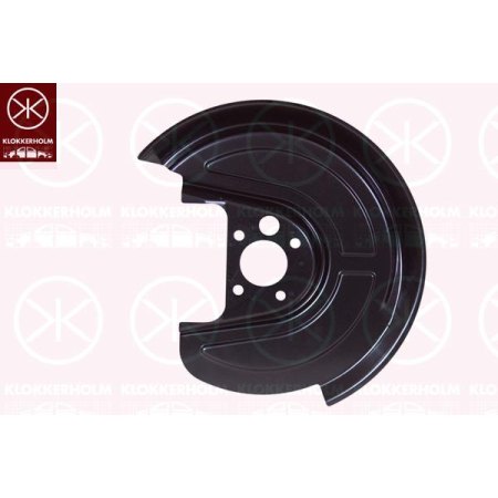 Кожух тормозного диска задний правый AUDI A3 96- / SEAT LEON 98-05, TOLEDO 98- / SKODA OCTAVIA 96- / VW BORA 98-05, GOLF 4 97-05, NEW BEETLE 98-10  | KLOKKERHOLM / Дания -  9523875