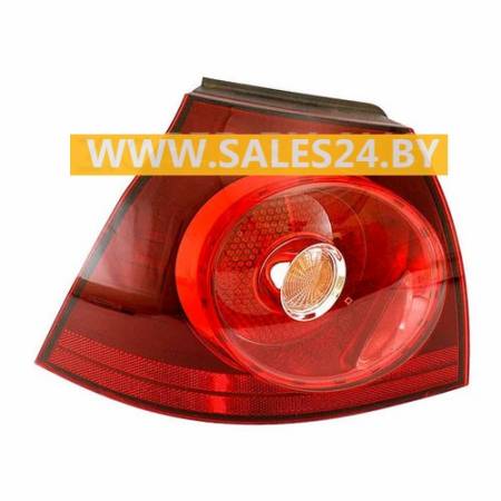 Фонарь задний наружный левый (ХЭТЧБЭК) VW GOLF 5 2003-2008 | TYC / Тайвань