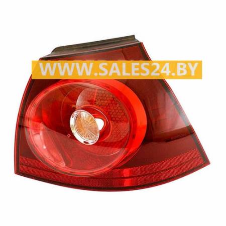 Фонарь задний наружный правый (ХЭТЧБЭК) VW GOLF 5 2003-2008 | TYC / Тайвань