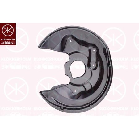 Кожух тормозного диска задн прав VW GOLF 6 2008-2013 | KLOKKERHOLM 9534875