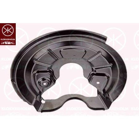 Кожух тормозного диска задний правый AUDI A3 03- / SEAT ALTEA 04-15, LEON 05-12, TOLEDO 98- / SKODA OCTAVIA 04-13, SUPERB 08-15 / VW GOLF 6 08-13  | KLOKKERHOLM / Дания -  9534878