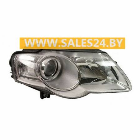 Фара передняя с электрокорректором правая VW PASSAT B6 2005-2010 | TYC / Тайвань