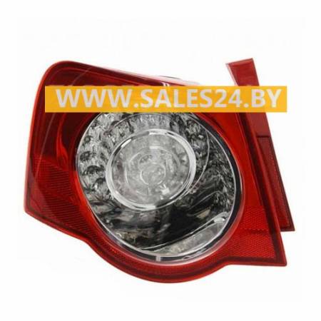 Фонарь задний наружный ДИОД левый (СЕДАН) VW PASSAT B6 2005-2010 | DEPO / Тайвань