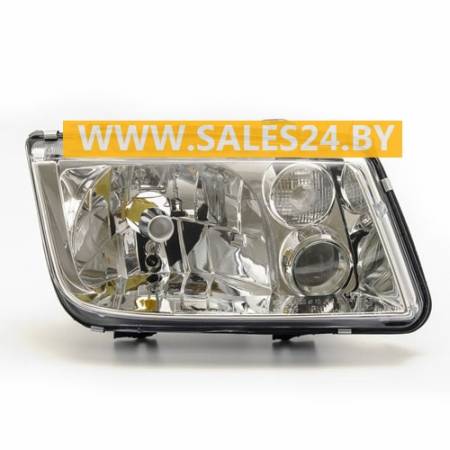 Фара передняя электрорегулировка с противотуманкой правая VW BORA / JETTA 1998-2005 | TYC / Тайвань