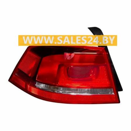 Фонарь задний наружный левый (ЕВРОПА СЕДАН) VW PASSAT B7 2010-2014 | DEPO / Тайвань