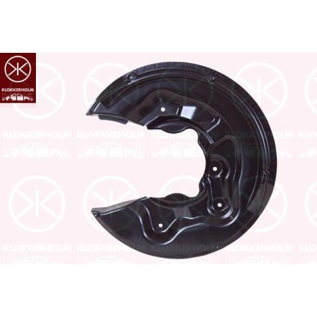 Кожух тормозного диска задний левый AUDI A3 03-SKODA SUPERB 08-15 / VW PASSAT B7 10-14  | KLOKKERHOLM / Дания -  9547873