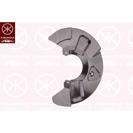 Кожух тормозного диска передний правый VW TRANSPORTER T5 2003-2015 | KLOKKERHOLM / Дания - 9568376