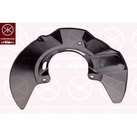 Кожух тормозного диска передний левый VW TRANSPORTER T5 2003-2015 | KLOKKERHOLM / Дания - 9568377