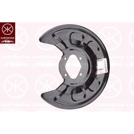 Кожух тормозного диска задний левый = правый VW CADDY 2004-2010 / VW CADDY 2010-2015 | KLOKKERHOLM / Дания - 9571870