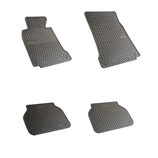 Коврики резиновые FROGUM (PL) 4 шт. для BMW 5 E39 1995-2003 (БМВ 5)