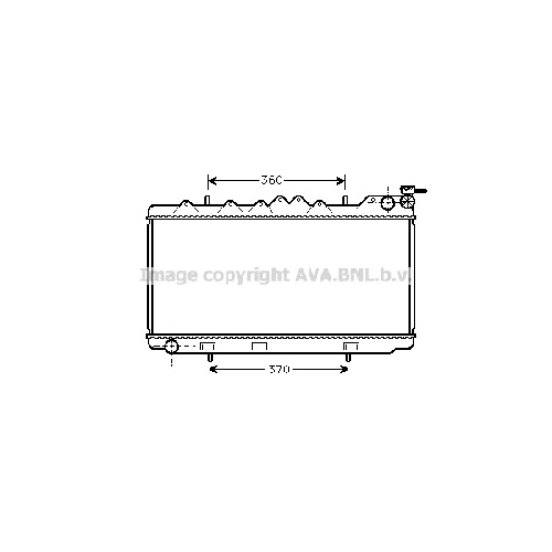 Радиатор охл. ДВС NISSAN ALMERA (2.0;Y10-1.7D90-) P648*320*16 (M.KL+/-) 2 Радиатор охл. ДВС NISSAN ALMERA (2.0;Y10-1.7D90-) P648*320*16 (M.KL+/-) 1