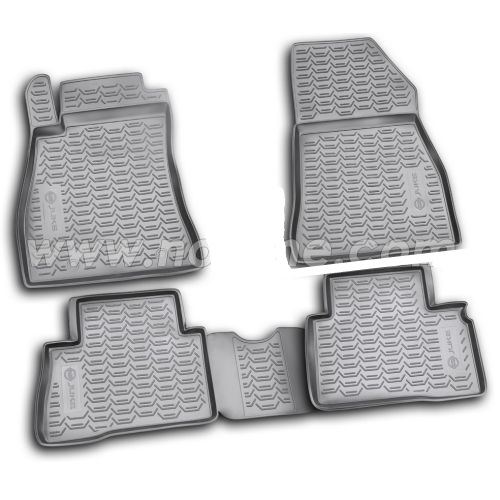 Коврики полиуретановые в салон Novline (RU) NISSAN JUKE 2-4 WD 2010-н.в. 4 шт.