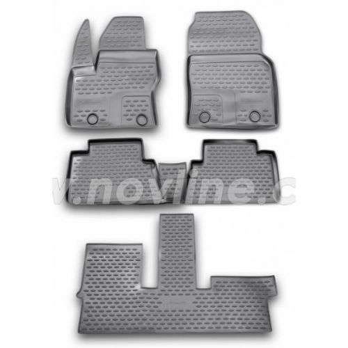 Коврики полиуретановые в салон Novline (RU) FORD Grand C-MAX 11/2010-н.в. 5 шт.