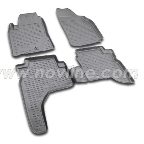 Коврики полиуретановые в салон Novline (RU) MITSUBISHI PAJERO SPORT 1997-2008 4 шт. 2 Коврики полиуретановые в салон Novline (RU) MITSUBISHI PAJERO SPORT 1997-2008 4 шт. 1