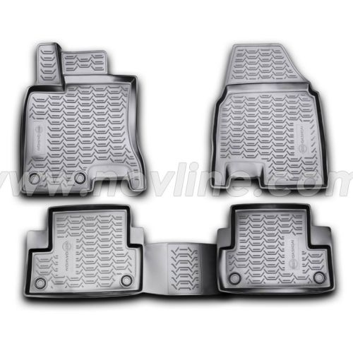 Коврики полиуретановые в салон Novline (RU) NISSAN Qashqai 2007-2014 4 шт.