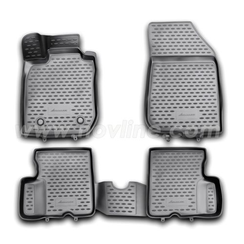 Коврики полиуретановые в салон Novline (RU) RENAULT Duster 2WD 2011-2015 4 шт.