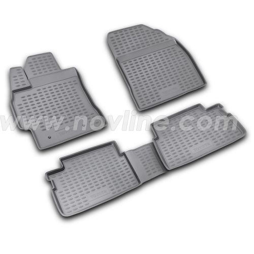 Коврики полиуретановые в салон Novline (RU) TOYOTA Corolla 01/2007-2013 4 шт.