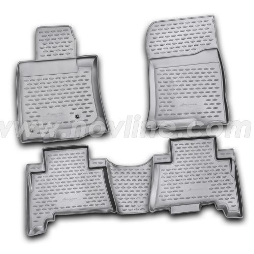 Коврики полиуретановые в салон Novline (RU) TOYOTA Land Cruiser Prado short 5 мест 12/2009