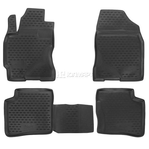 Коврики полиуретановые в салон Novline (RU) TOYOTA Prius 2003-2009 4 шт.