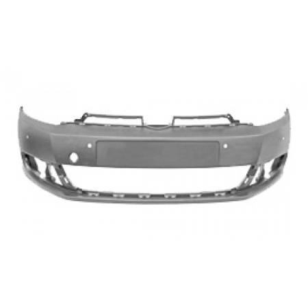 Бампер передний грунтованный с отв. под парктроники VW GOLF 6 2008-2013 | PHIRA / Испания