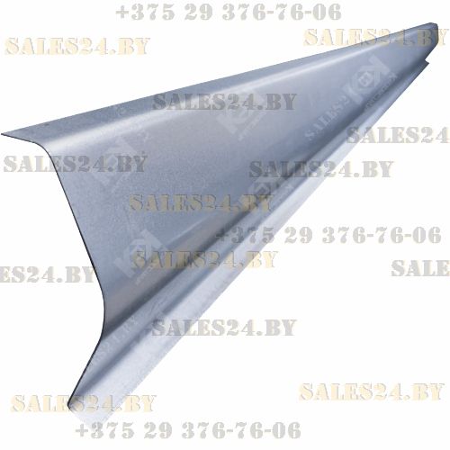 Порог (1,0 мм, ОЦИНК) правый TOYOTA RAV4 2000-2006 3/5 дв | Кузовсталь / Беларусь