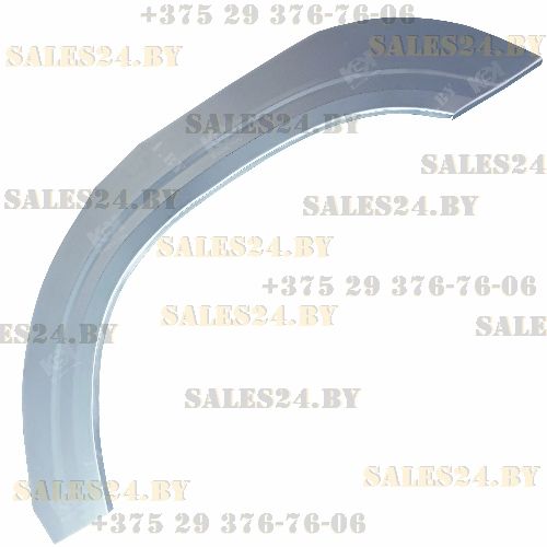 Арка задняя левая (наружная часть) NISSAN PATROL Y61 1997-2010 3 дв. | Кузовсталь / Беларусь